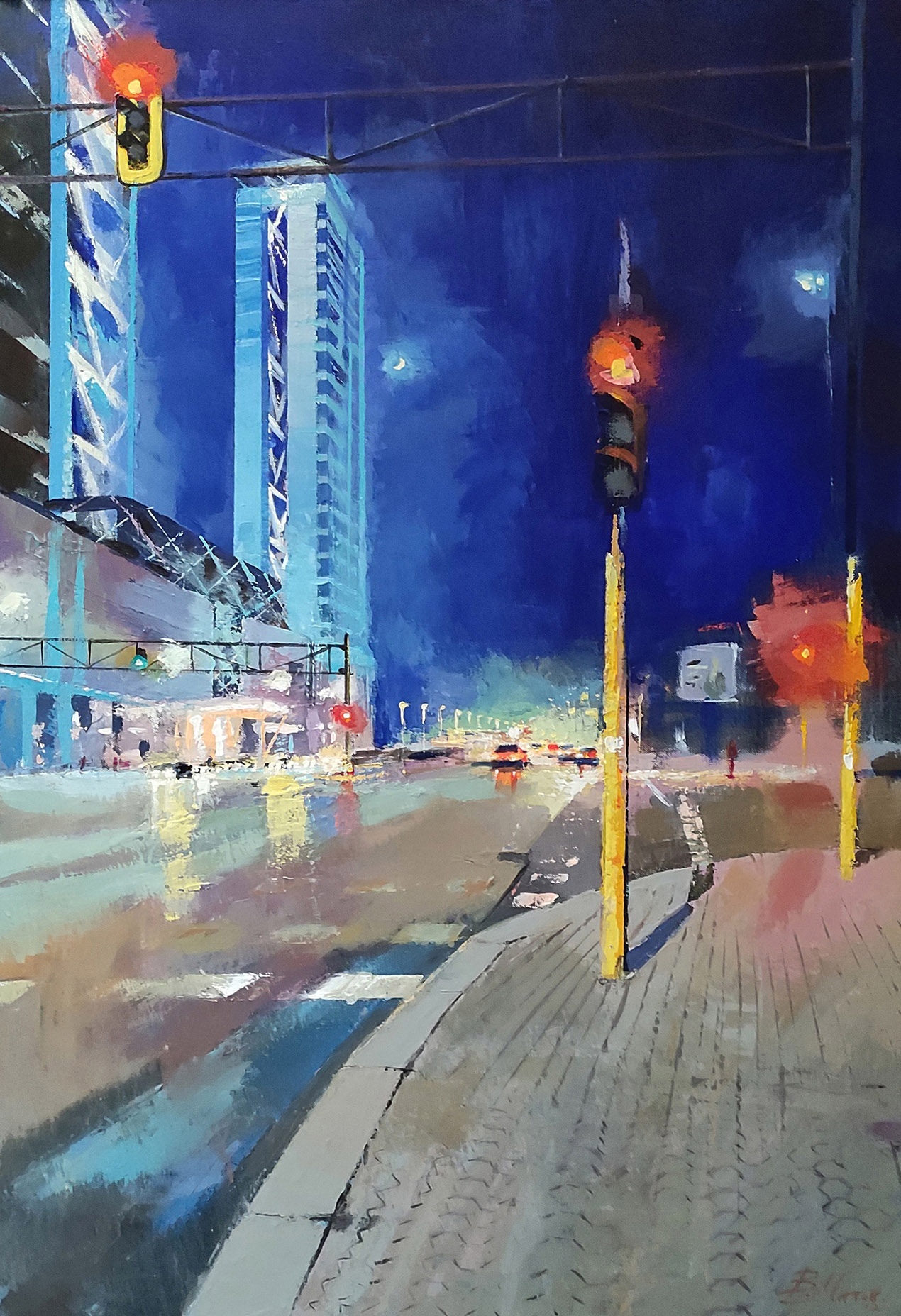In the evening, the crossroads to the Millenniums